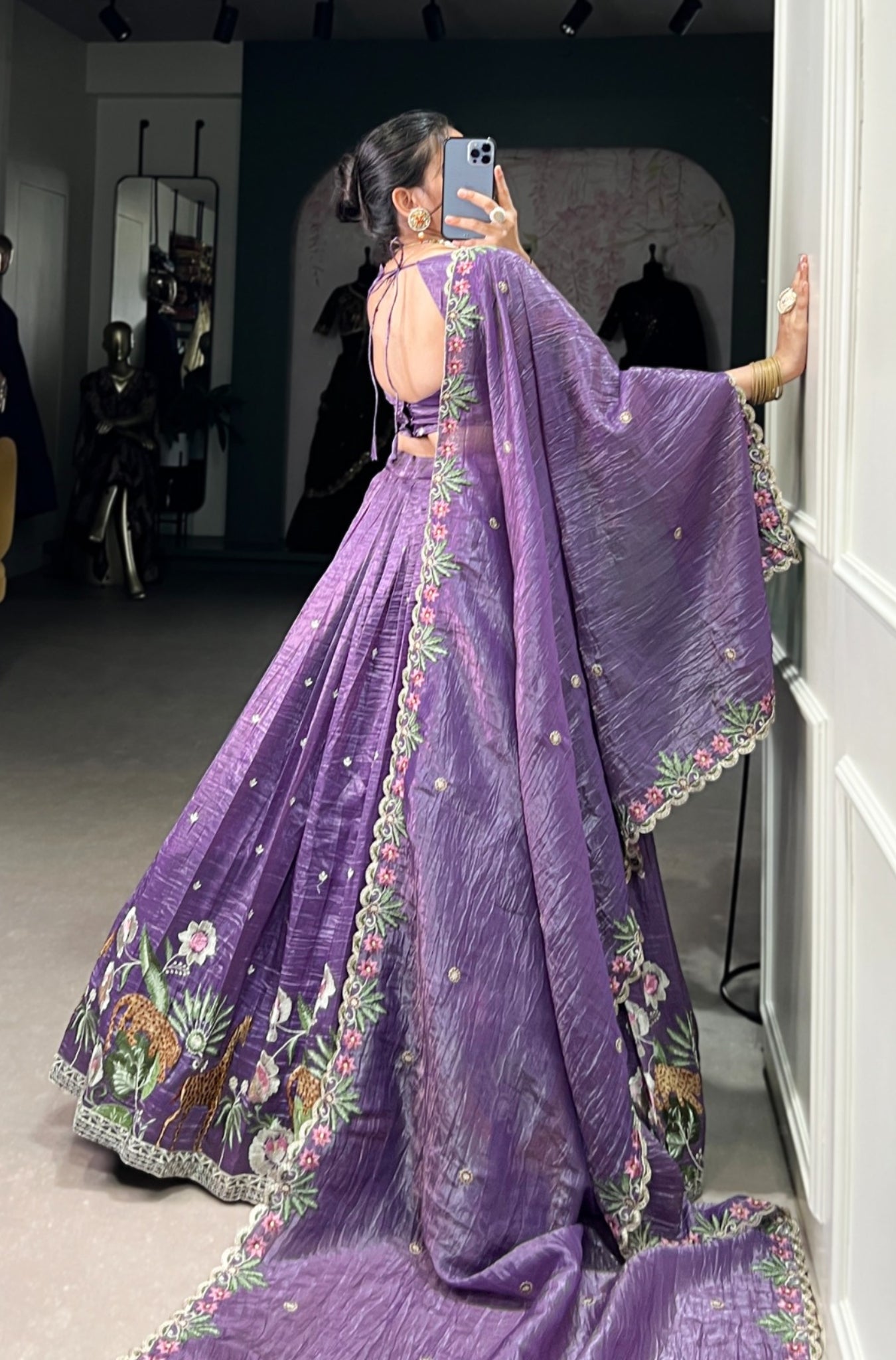 Traditional Indian Ensemble Beautiful Lehenga Choli