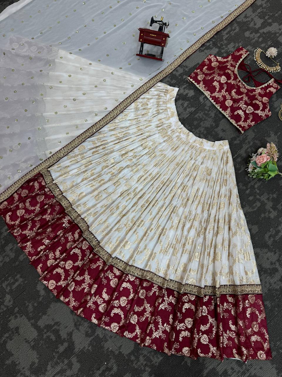 Jequrd Hevay Boutique Collection Lehenga Choli

