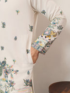 Luxury White Kurta for Indian Wedding Mens Wear