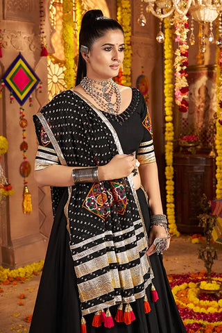 Premium Black Chaniya Choli Set for Navratri Special