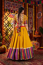Traditional Mirror Work Chaniya Choli Set for Navratri