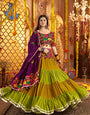 Multi Color Vibrant Chaniya Choli for Garba Night