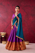 Classic Narayan Pet Cotton Zari Work Lehenga Choli For Women
