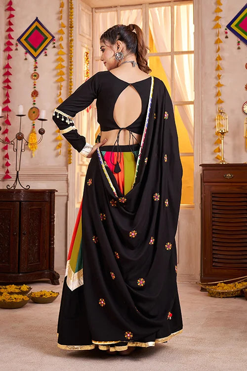 Traditional Multi Color Navratri Special Chaniya Choli