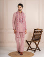 Pink Armani Thread Mirror Kurta Dupatta Set | Tulip Designer