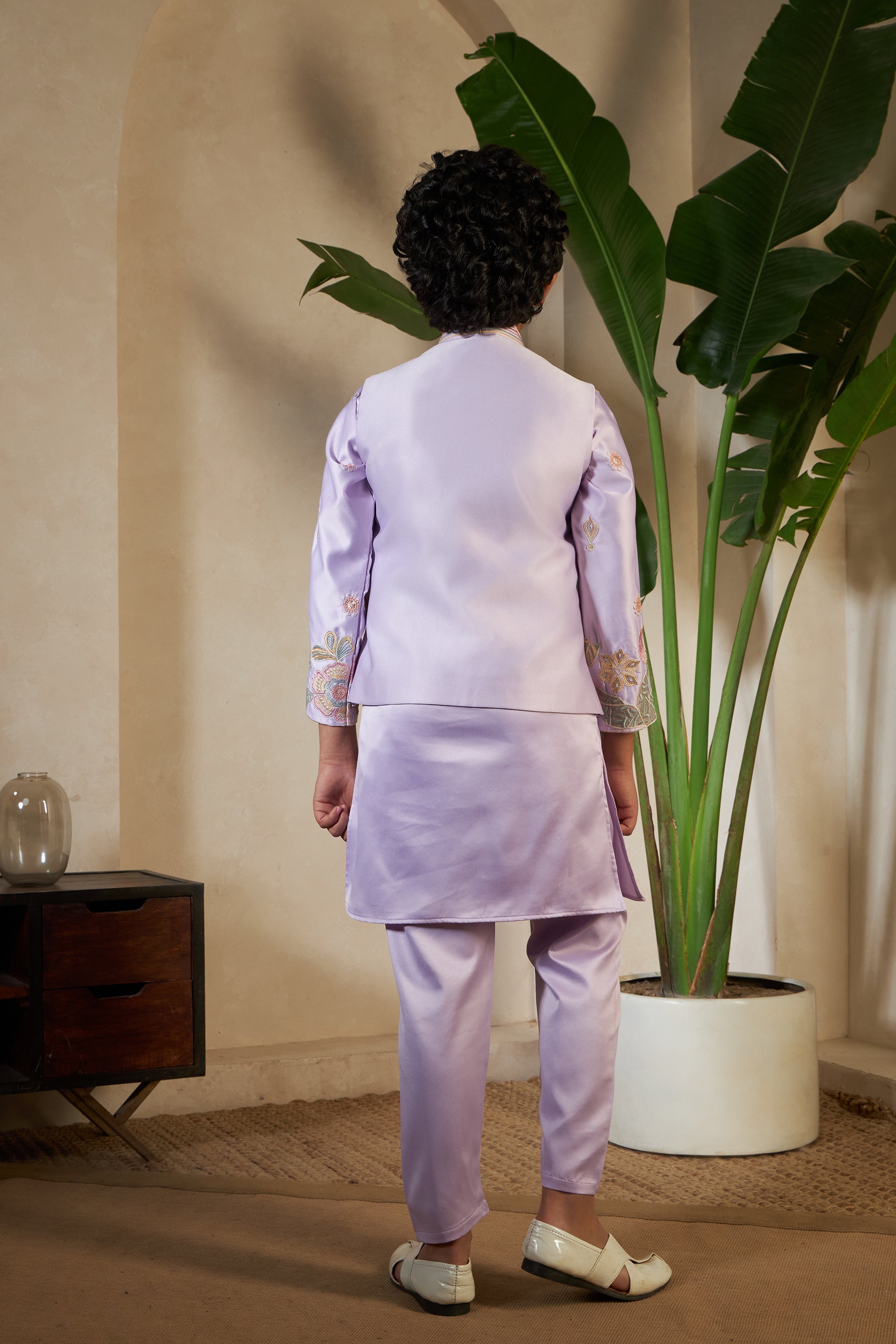 Baby Pink Embroidered Carnival Set for Boys
