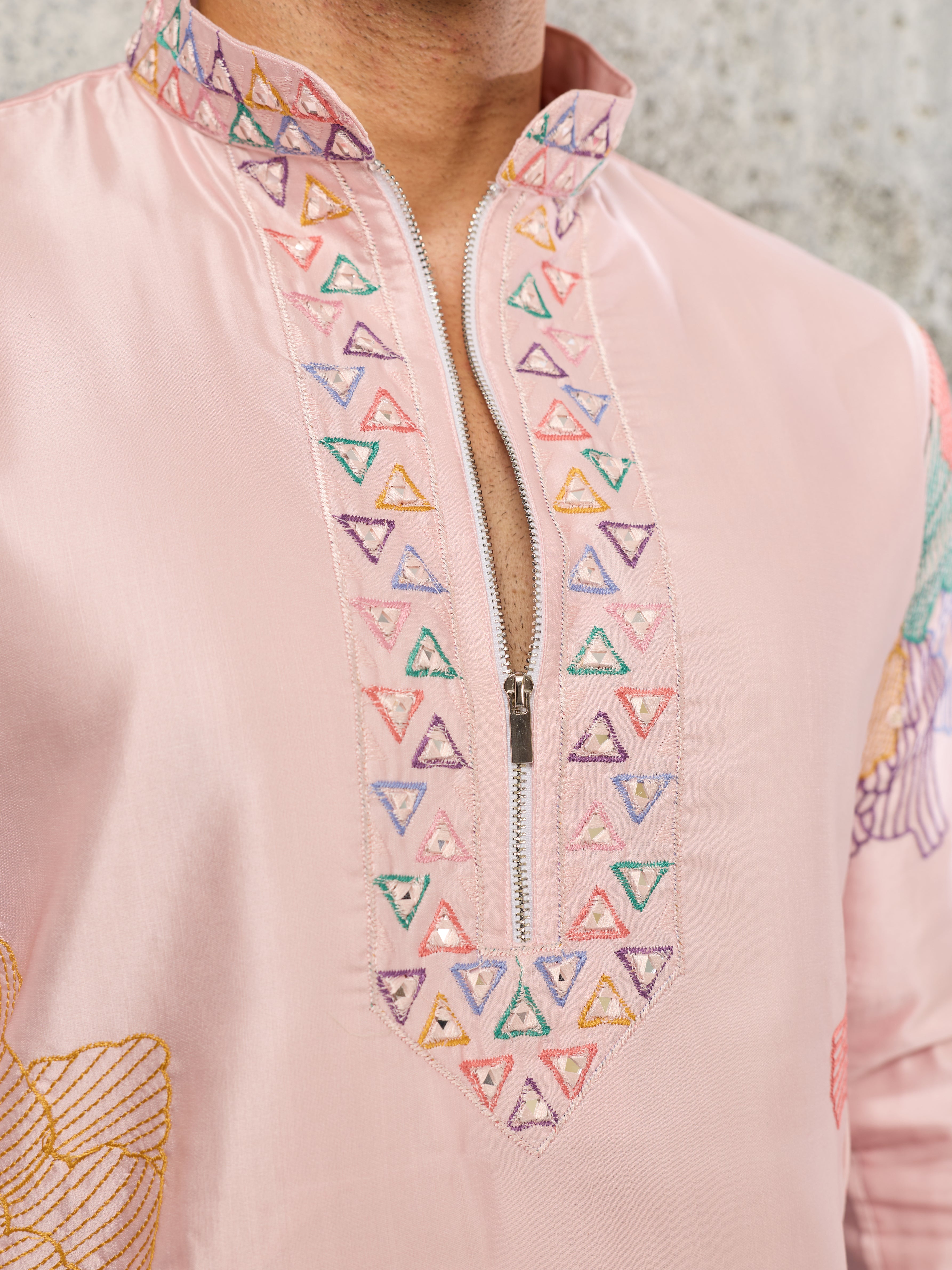 Pink Soft Silk Embroidered Kurta Set For Special Occasion Soft Silk Embroidered Kurta Set For Special Occasion
