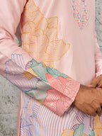 Pink Soft Silk Embroidered Kurta Set For Special Occasion Soft Silk Embroidered Kurta Set For Special Occasion
