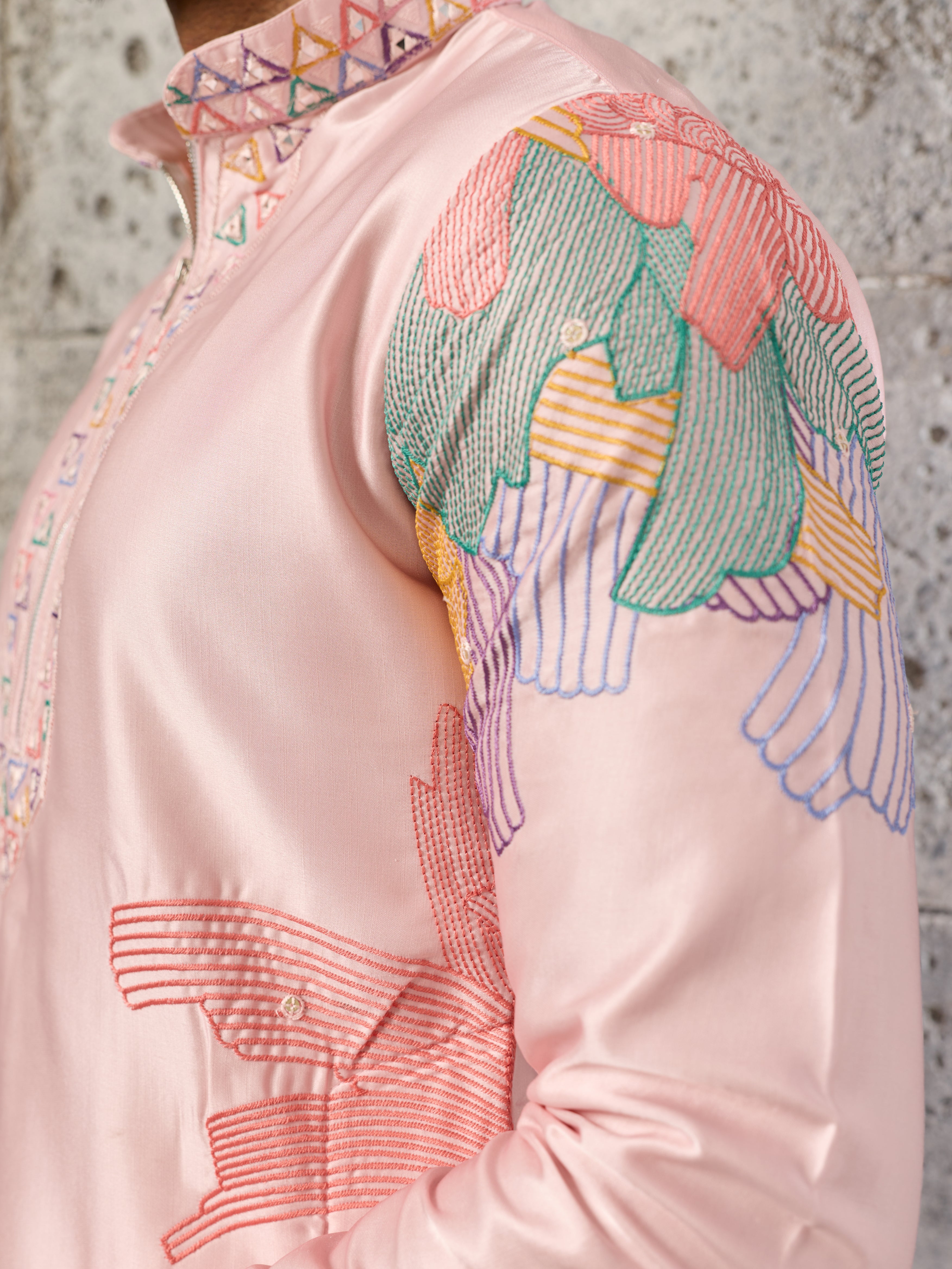 Pink Soft Silk Embroidered Kurta Set For Special Occasion Soft Silk Embroidered Kurta Set For Special Occasion
