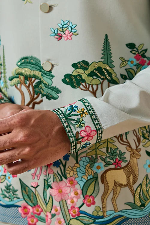 Trendy Royal Pista Ethnic Wear Koti Kurta Set for Men