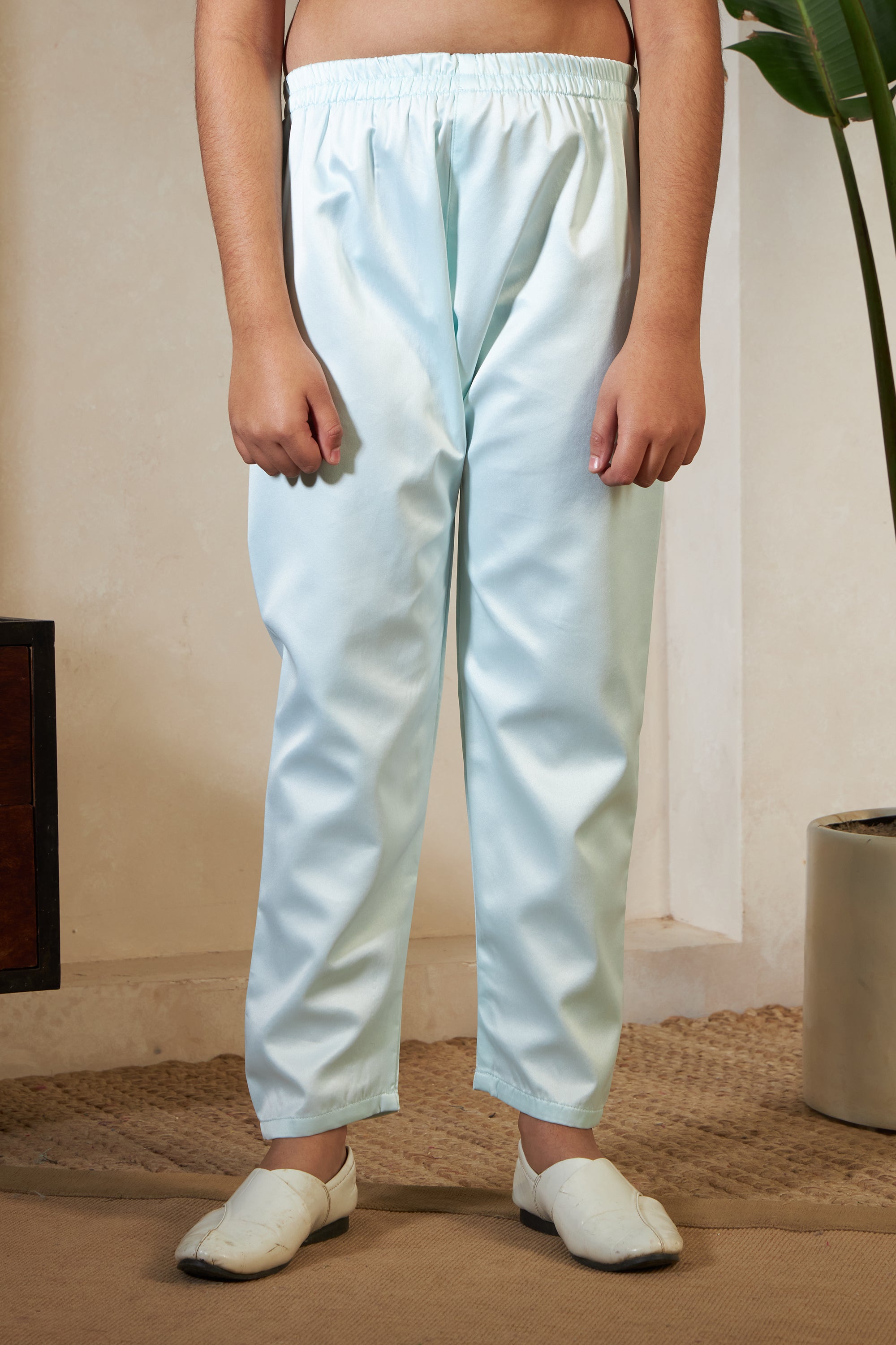 Pista Green Embroidered Carnival Set for Boys