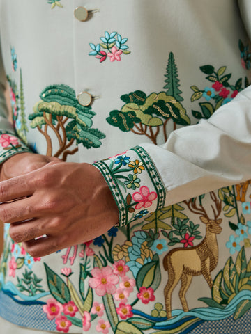 Trendy Royal Pista Ethnic Wear Koti Kurta Set for Men