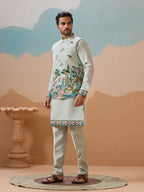 Trendy Royal Pista Ethnic Wear Koti Kurta Set for Men
