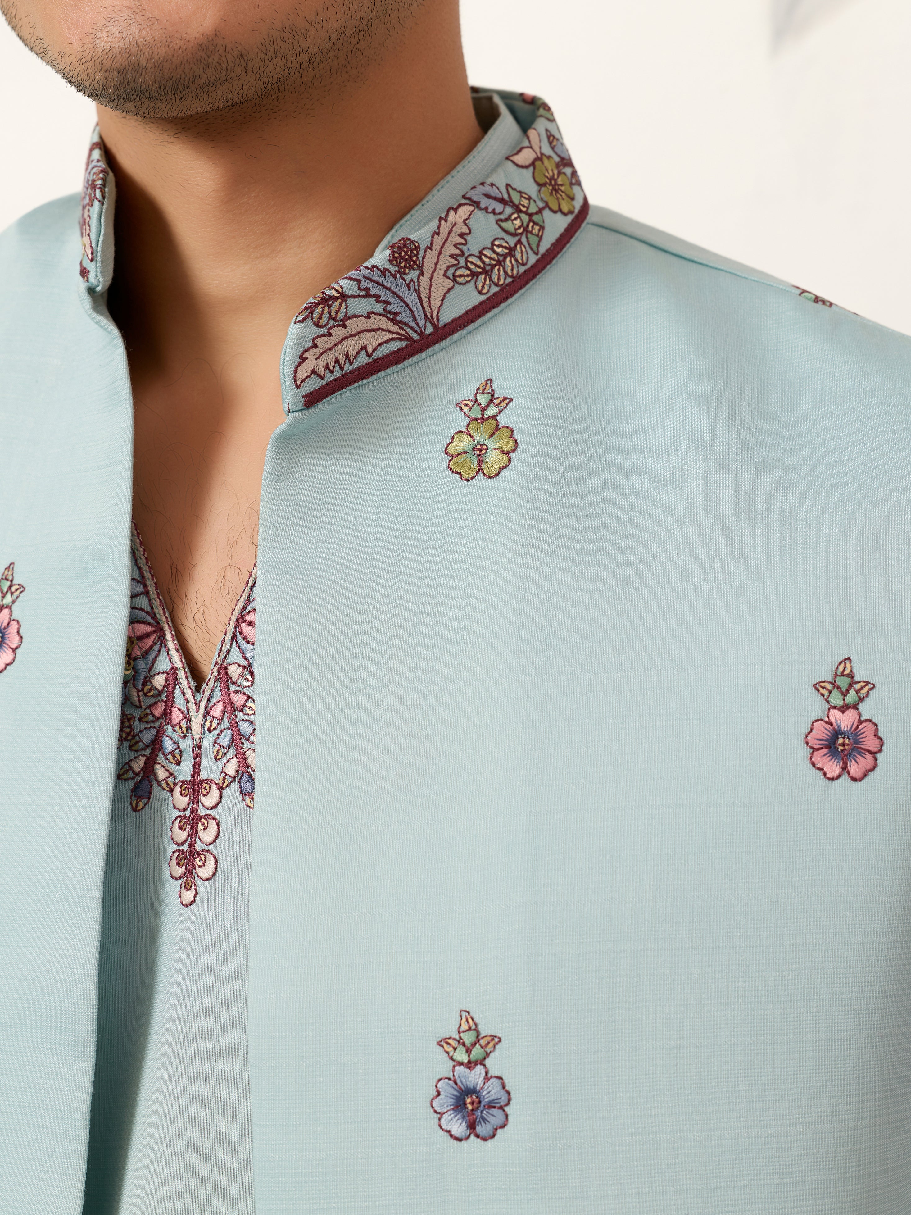 Elegant Groom Pista Koti Kurta Pant for Wedding Special