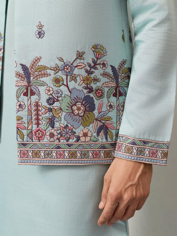 Elegant Groom Pista Koti Kurta Pant for Wedding Special