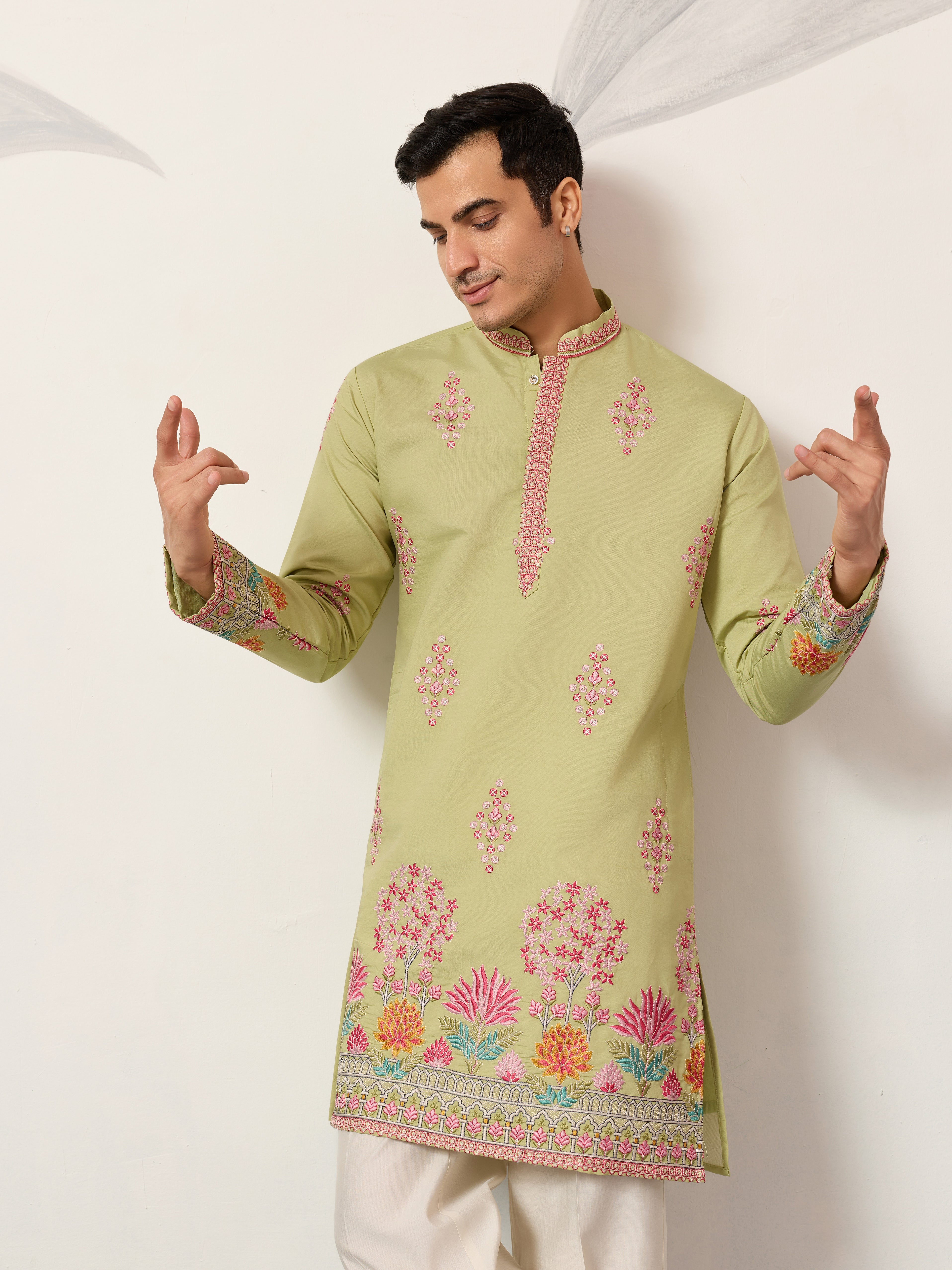 Latest Wedding Pista Kurta Design for Mens Wear