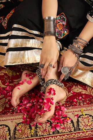 Premium Black Chaniya Choli Set for Navratri Special