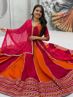 Royal Pure Cotton Hand Work Navratri Special Lehenga Choli
