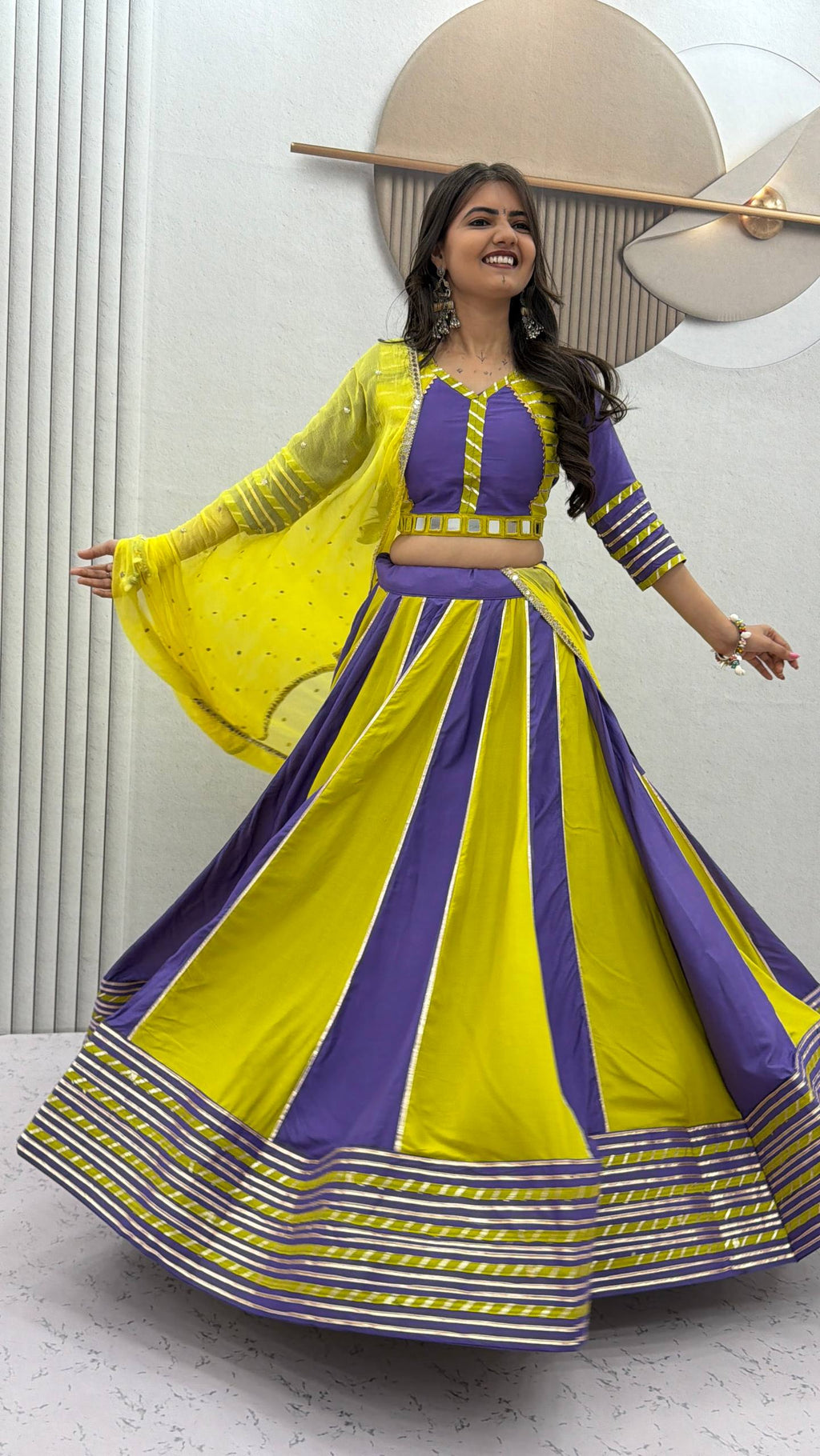 Royal Pure Cotton Hand Work Navratri Special Lehenga Choli
