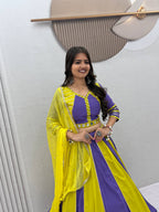 Royal Pure Cotton Hand Work Navratri Special Lehenga Choli
