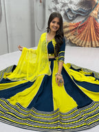 Royal Pure Cotton Hand Work Navratri Special Lehenga Choli
