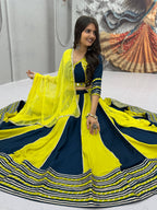 Royal Pure Cotton Hand Work Navratri Special Lehenga Choli
