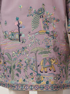 Traditional Purple Wedding Kurta for Mens Wear