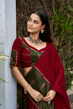Navratri Rayon Printed Lehenga Set | Tulip Designer
