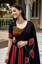 Navratri Rayon Printed Lehenga Set | Tulip Designer
