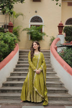 Rich Sequins Embroidered Work Women Suit Set
