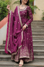 Rich Sequins Embroidered Work Women Suit Set
