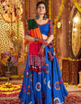 Royal Blue Tranding Chaniya Choli for Navratri