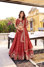 Royal Hand Embroidered Couture Bridesmaid Lehenga