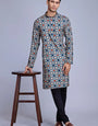 Printed Designer Men's Kurta Collection for Navratri Festival