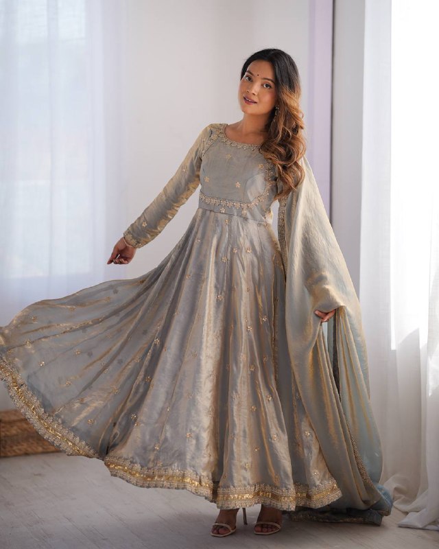 Stunning Fandy Silk with Coading & Sequence work Wedding Suit Set
