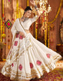 White Traditional Navratri Chaniya Choli Collection