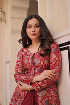 Pure Simmer Vichitra Silk Rich Sequins Kali Pattern Work Women Suit Set
