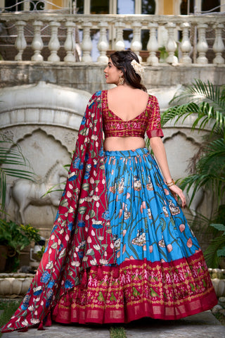 Patola Printed Silk Elegance Lehenga Choli