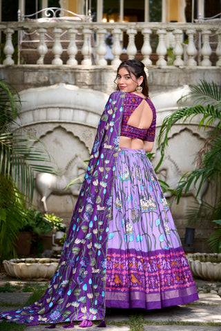 Patola Printed Silk Elegance Lehenga Choli