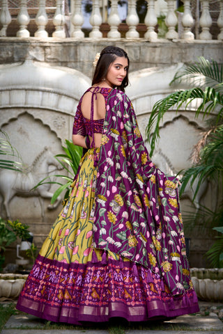 Patola Printed Silk Elegance Lehenga Choli