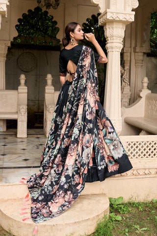 Floral Printed Flower Designer Lehenga Choli