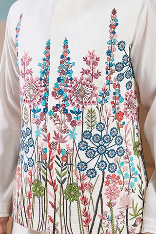 Royal Trendy White Koti Kurta Set for Men’s Wear Collection