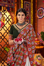 Navratri Look White Chaniya Choli Set for Women