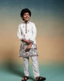 Classic White Embroidered Work Kurta Set Perfect For Festive