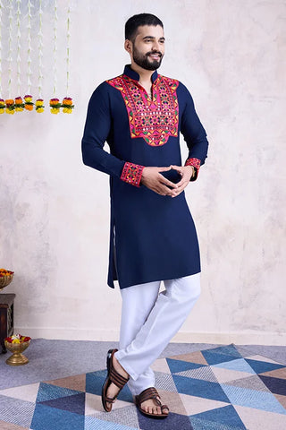 Celebrate Navratri Men's Garba New Look Kurta Style