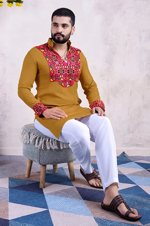 Navratri Festival Men's Kurta For Garba Celebrations