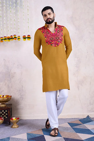 Navratri Festival Men's Kurta For Garba Celebrations