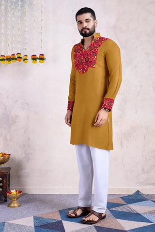 Navratri Festival Men's Kurta For Garba Celebrations