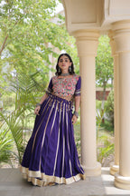 Reyon Double Ghera Lehenga Set | Tulip Designer