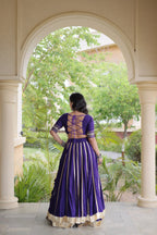 Reyon Double Ghera Lehenga Set | Tulip Designer